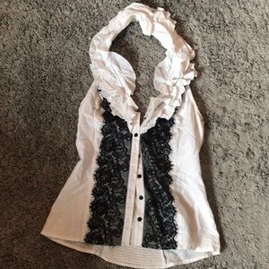 Bebe halter top blouse